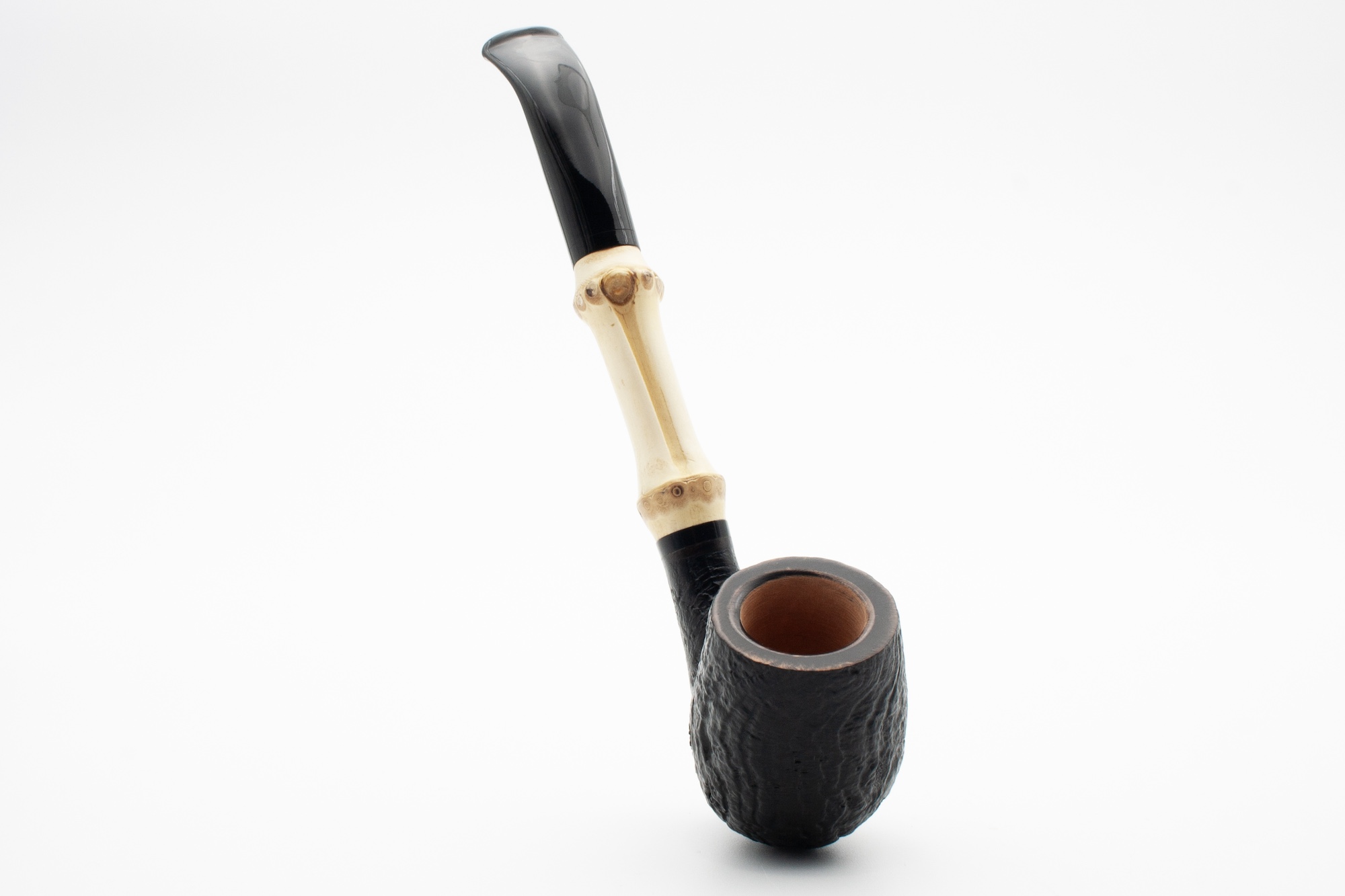 Rattray's Bamboo Bent Sandblast Black