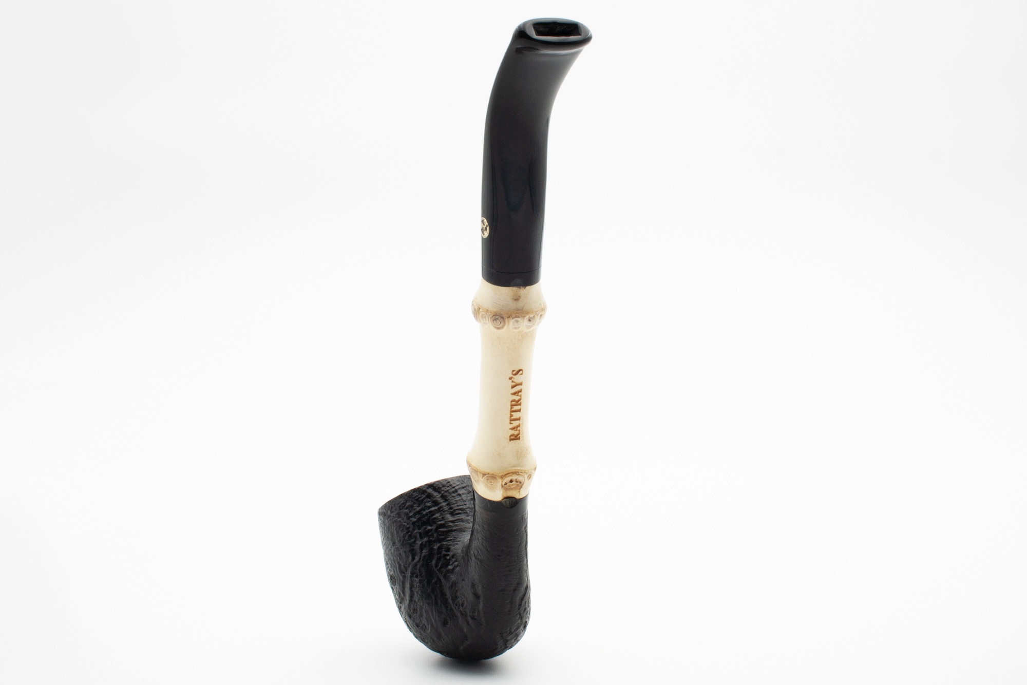 Rattray's Bamboo Bent Sandblast Black