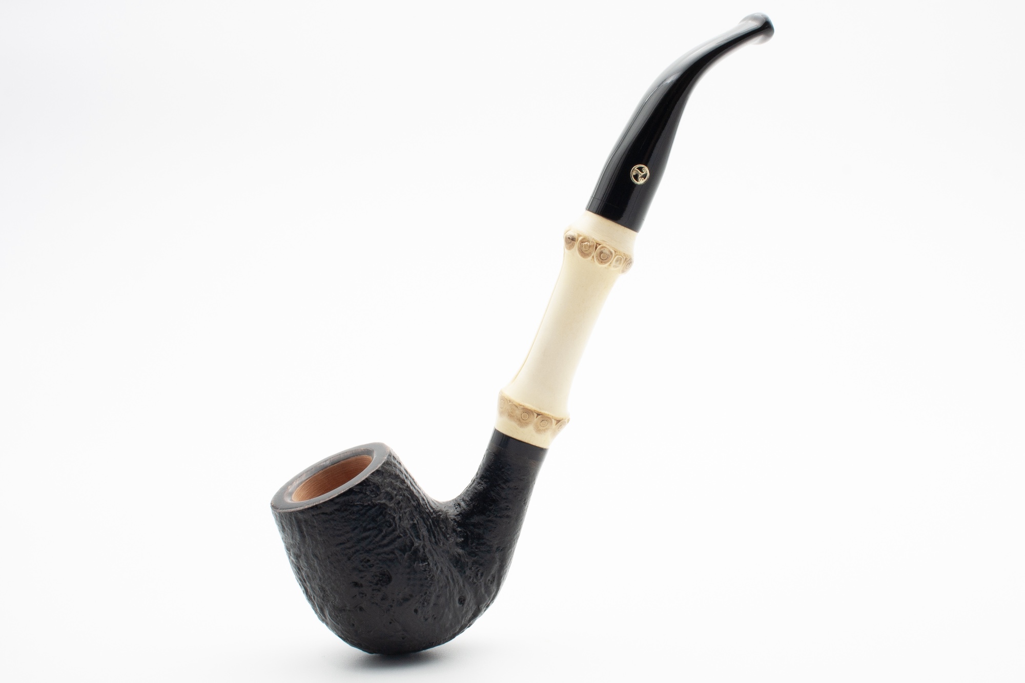 Rattray's Bamboo Bent Sandblast Black